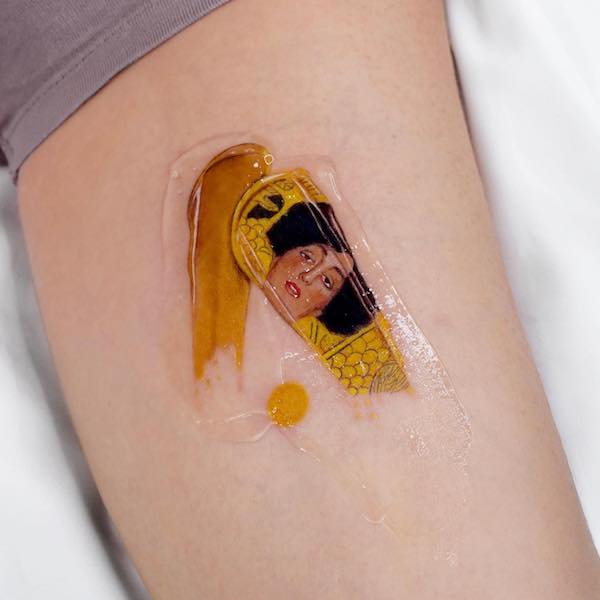 From Canvas to Body: Classic Paintings Tattoos Reimagined