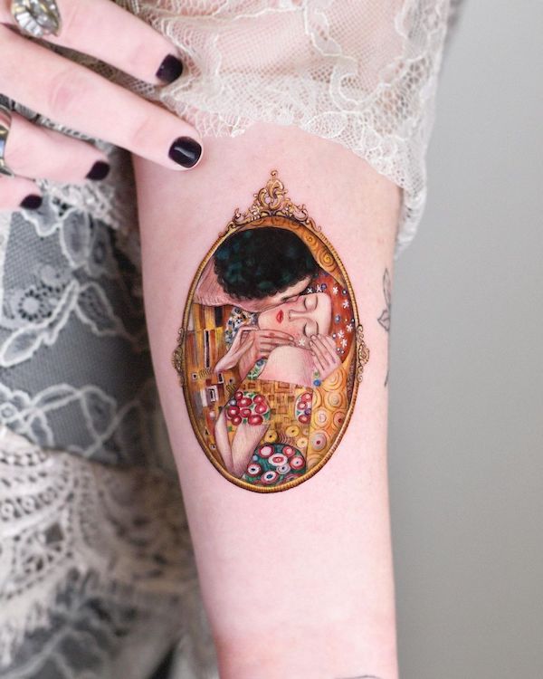 From Canvas to Body: Classic Paintings Tattoos Reimagined