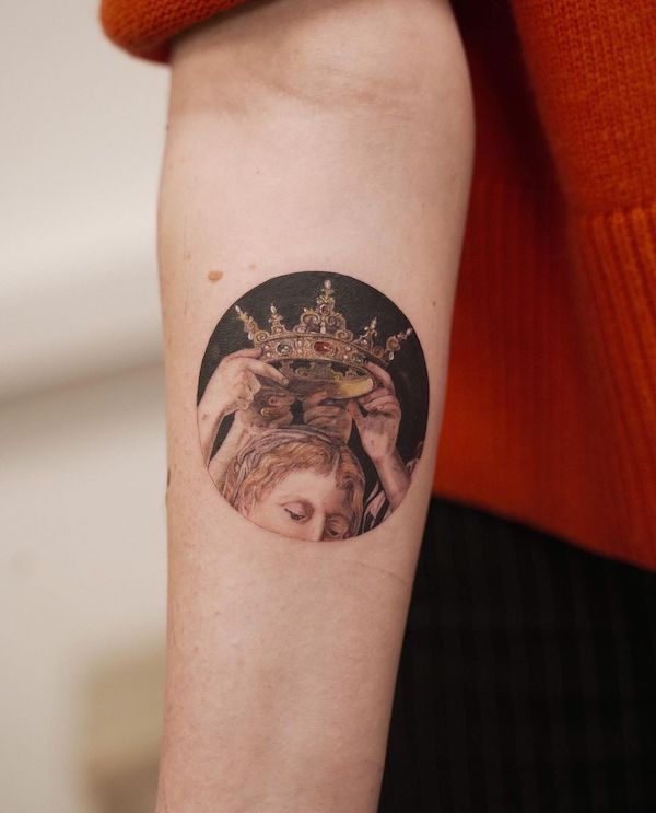 From Canvas to Body: Classic Paintings Tattoos Reimagined