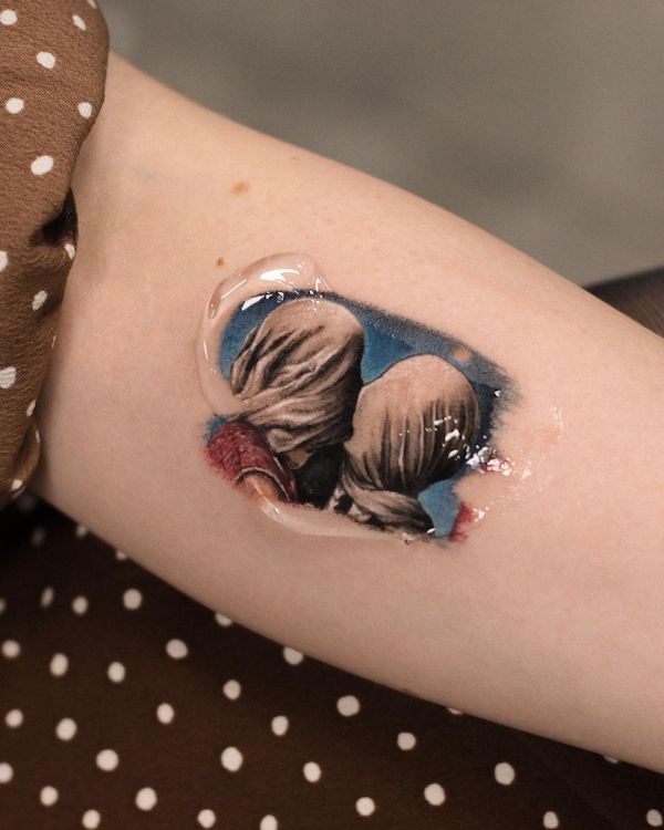 From Canvas to Body: Classic Paintings Tattoos Reimagined