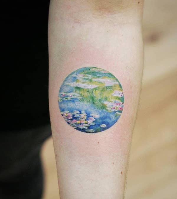 From Canvas to Body: Classic Paintings Tattoos Reimagined
