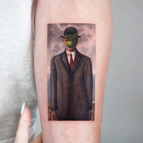 From Canvas to Body: Classic Paintings Tattoos Reimagined