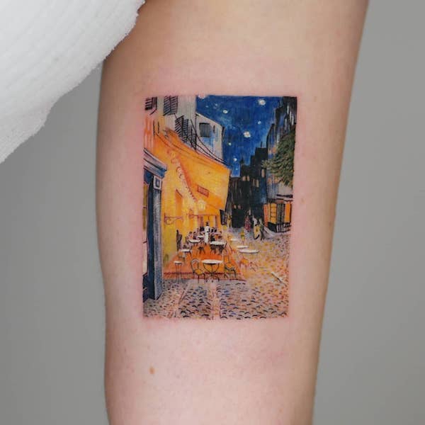 From Canvas to Body: Classic Paintings Tattoos Reimagined