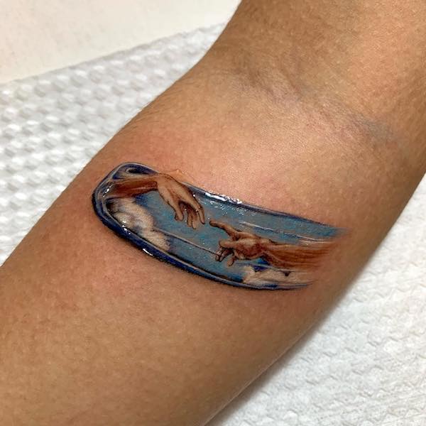 From Canvas to Body: Classic Paintings Tattoos Reimagined