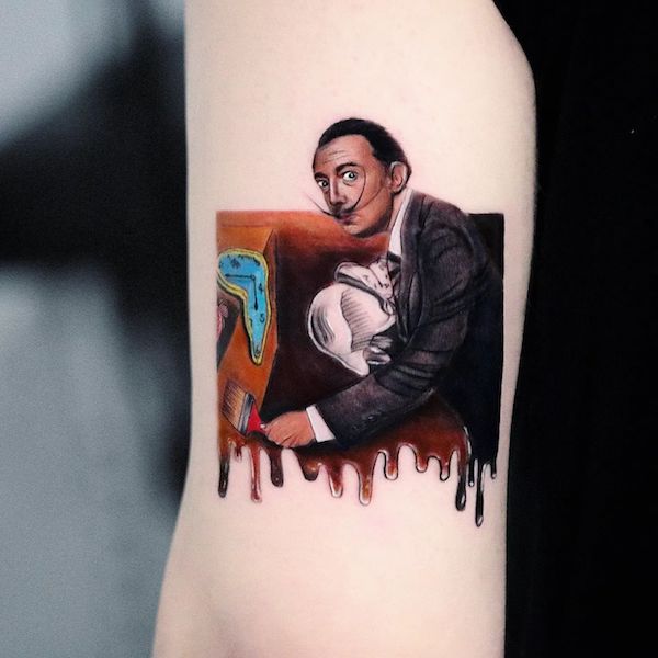 From Canvas to Body: Classic Paintings Tattoos Reimagined