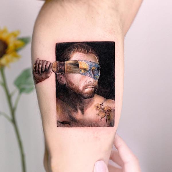 From Canvas to Body: Classic Paintings Tattoos Reimagined