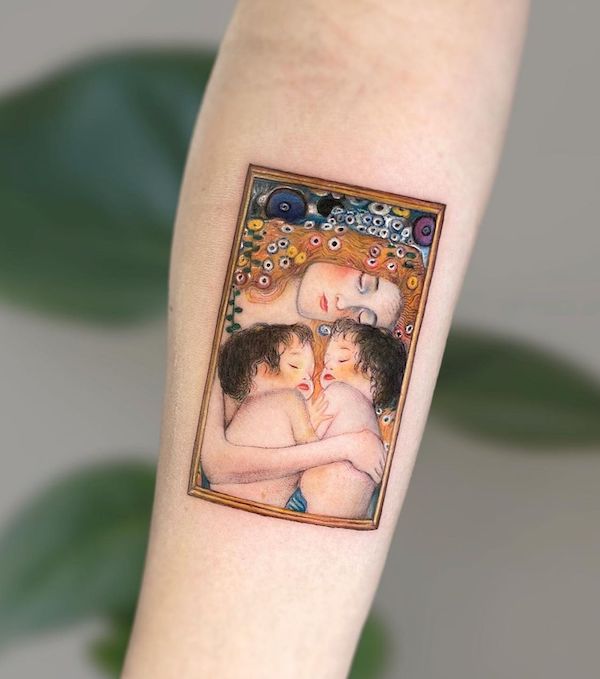 From Canvas to Body: Classic Paintings Tattoos Reimagined