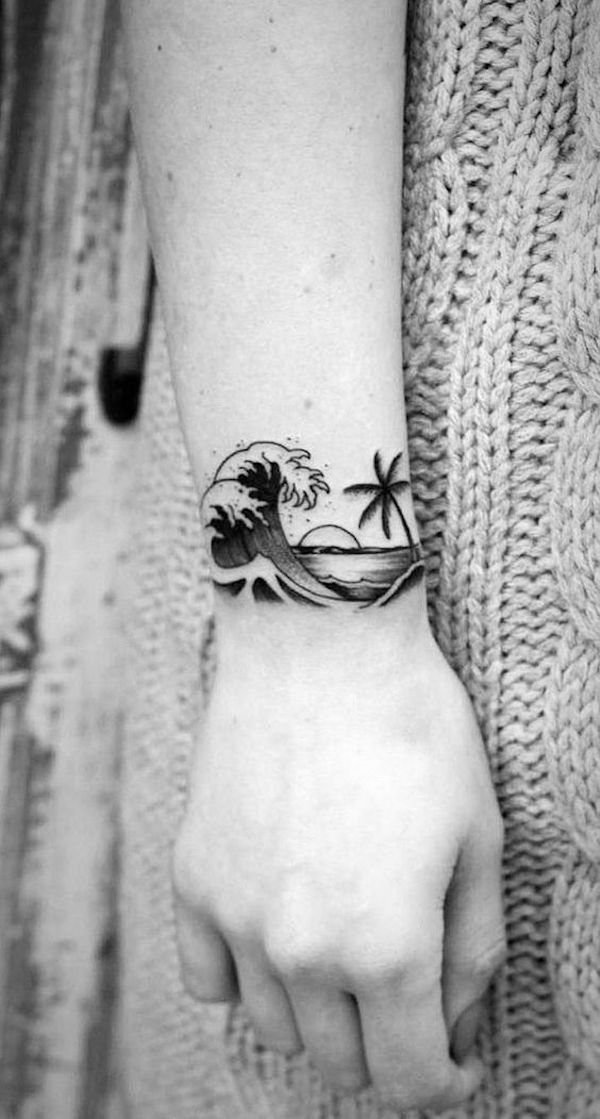 Riding the Waves: Exploring the Beauty of Wave Tattoos