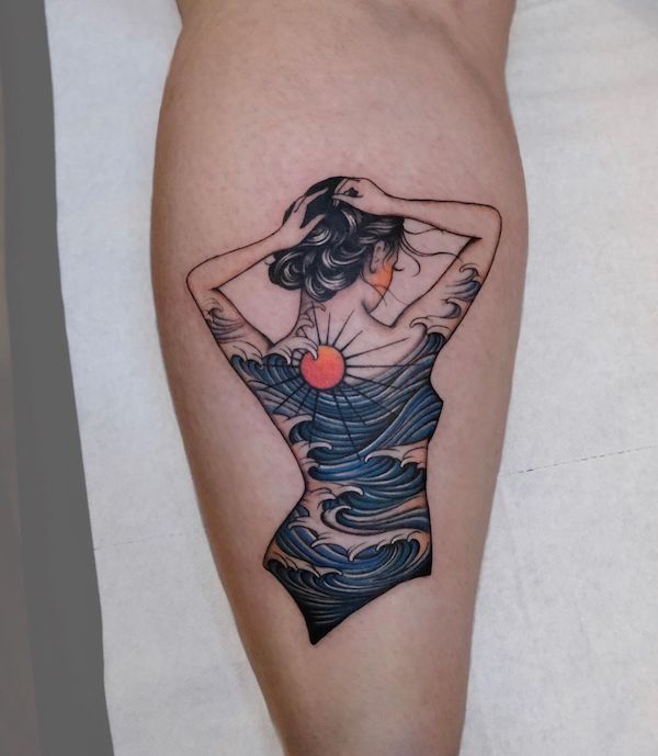 Riding the Waves: Exploring the Beauty of Wave Tattoos