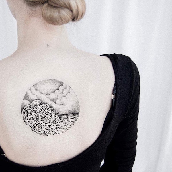 Riding the Waves: Exploring the Beauty of Wave Tattoos