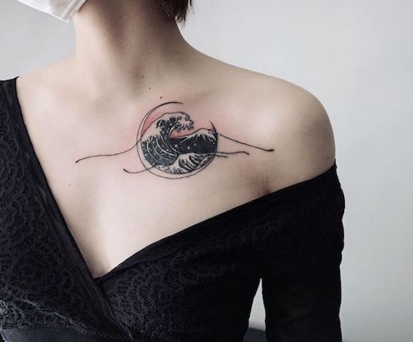 Riding the Waves: Exploring the Beauty of Wave Tattoos
