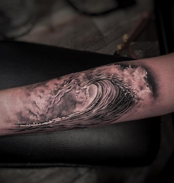 Riding the Waves: Exploring the Beauty of Wave Tattoos