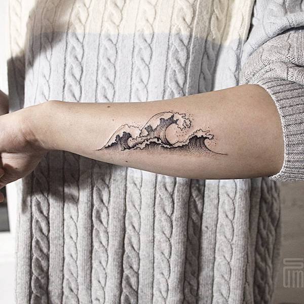 Riding the Waves: Exploring the Beauty of Wave Tattoos