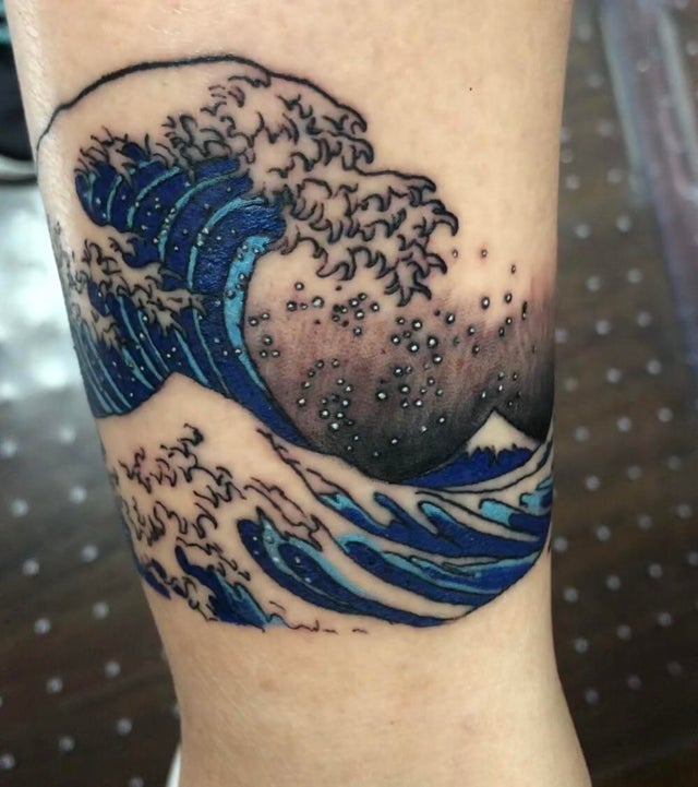 Riding the Waves: Exploring the Beauty of Wave Tattoos
