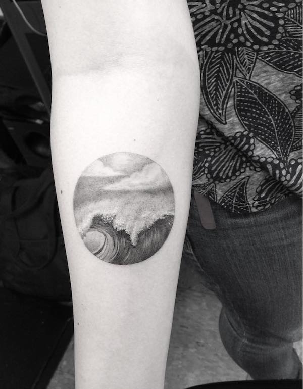 Riding the Waves: Exploring the Beauty of Wave Tattoos
