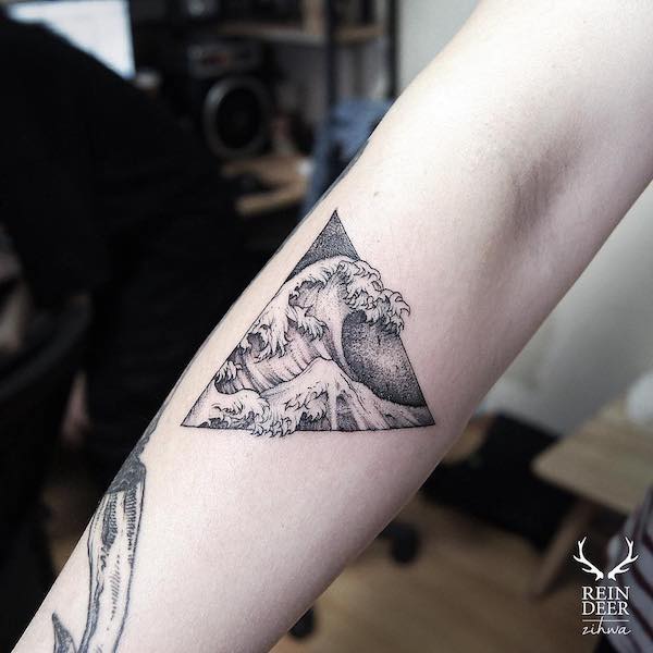 Riding the Waves: Exploring the Beauty of Wave Tattoos