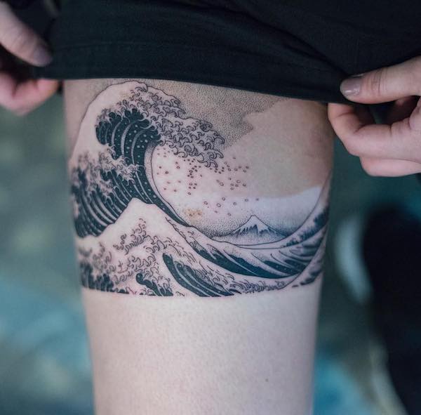Riding the Waves: Exploring the Beauty of Wave Tattoos