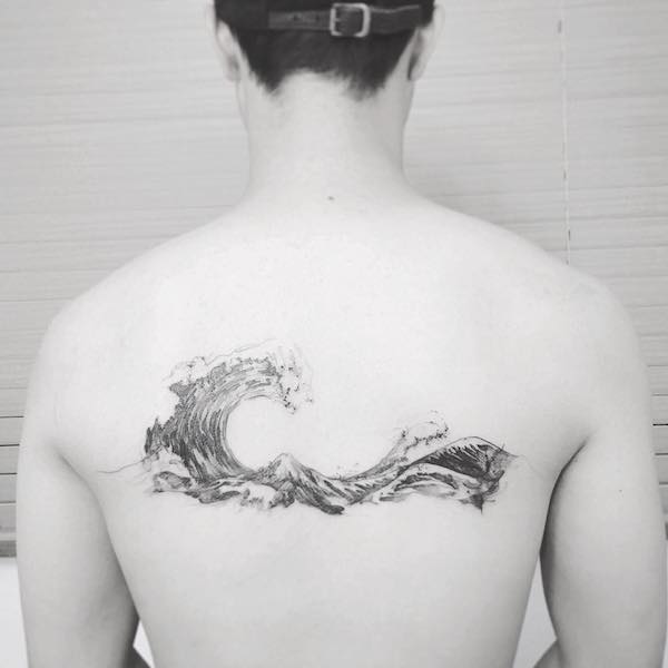 Riding the Waves: Exploring the Beauty of Wave Tattoos