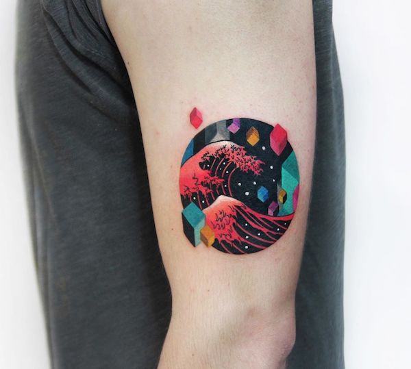 Riding the Waves: Exploring the Beauty of Wave Tattoos