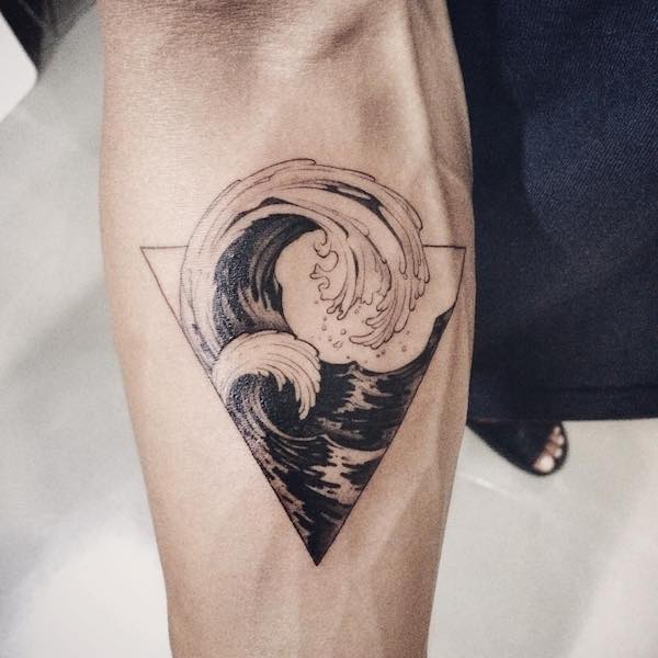 Riding the Waves: Exploring the Beauty of Wave Tattoos