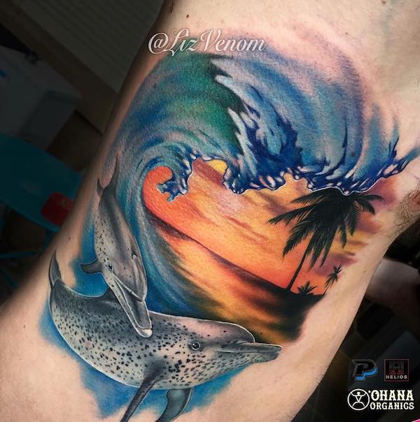 Riding the Waves: Exploring the Beauty of Wave Tattoos