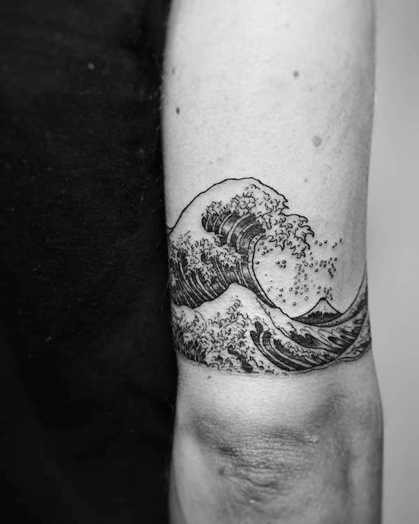 Riding the Waves: Exploring the Beauty of Wave Tattoos