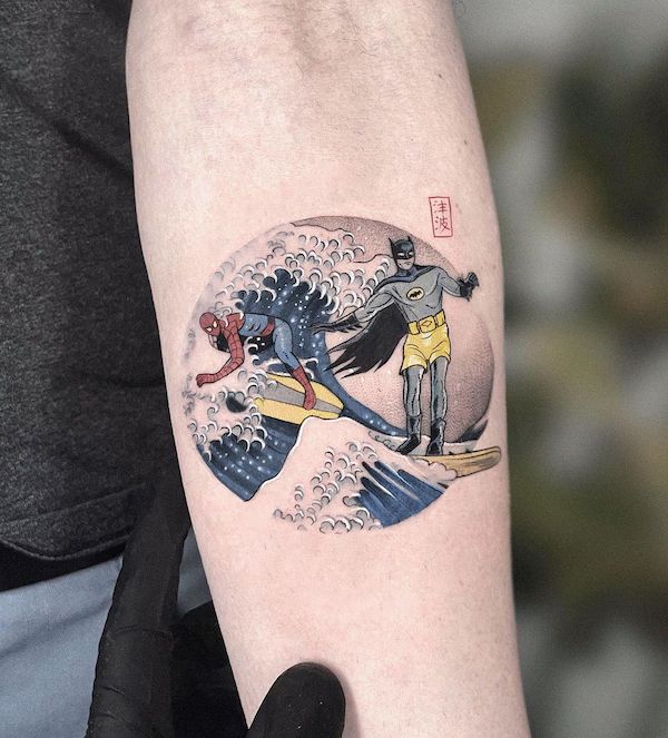 Riding the Waves: Exploring the Beauty of Wave Tattoos