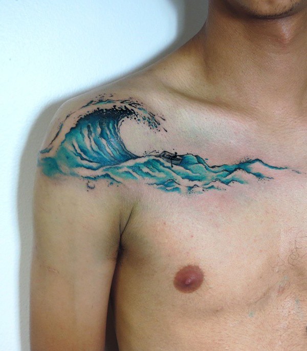 Riding the Waves: Exploring the Beauty of Wave Tattoos