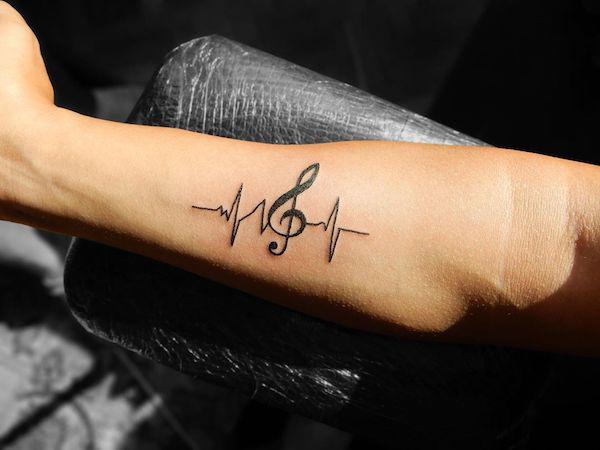 Life in Motion: 55 Heartbeat Tattoo Inspirations