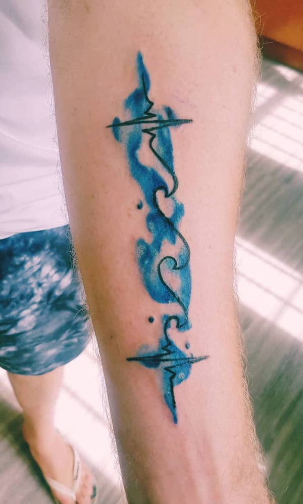 Life in Motion: 55 Heartbeat Tattoo Inspirations