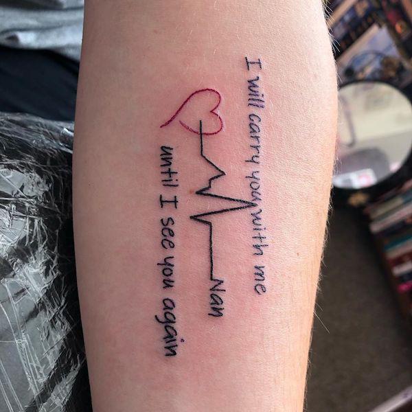 Life in Motion: 55 Heartbeat Tattoo Inspirations