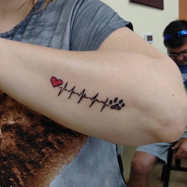 Life in Motion: 55 Heartbeat Tattoo Inspirations