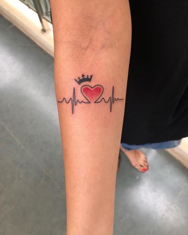 Life in Motion: 55 Heartbeat Tattoo Inspirations