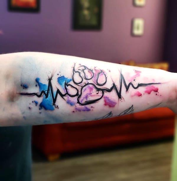 Life in Motion: 55 Heartbeat Tattoo Inspirations