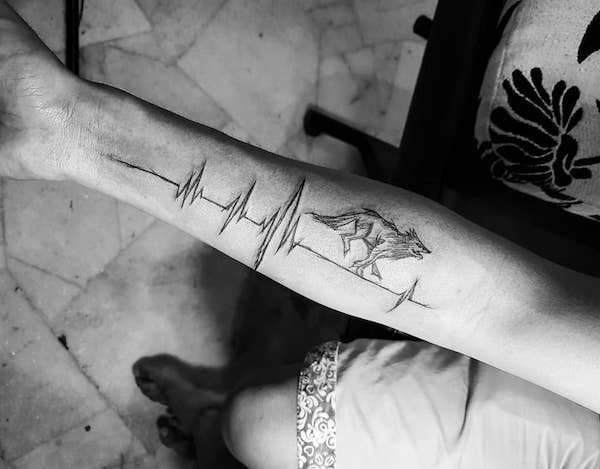 Life in Motion: 55 Heartbeat Tattoo Inspirations