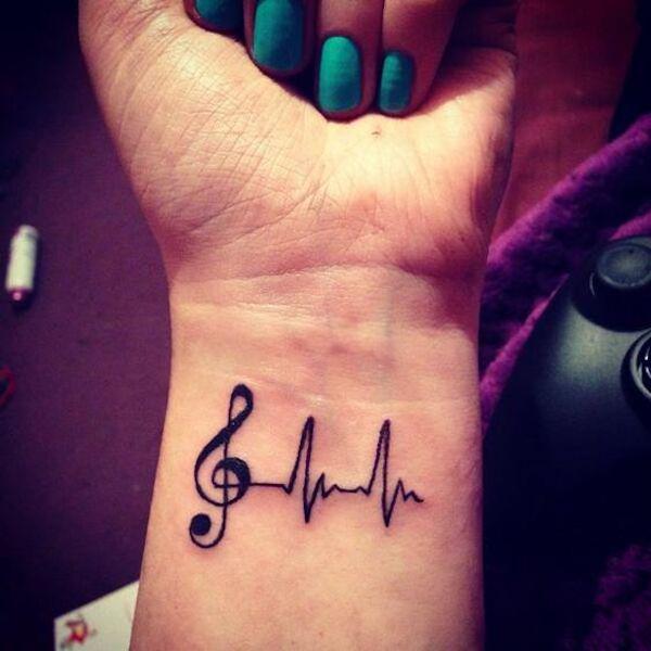 Life in Motion: 55 Heartbeat Tattoo Inspirations
