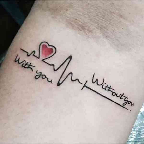 Life in Motion: 55 Heartbeat Tattoo Inspirations