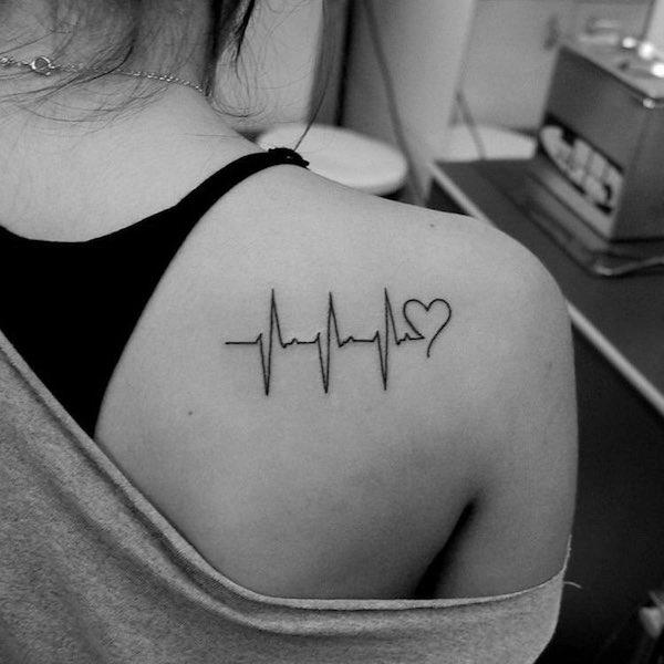 Life in Motion: 55 Heartbeat Tattoo Inspirations