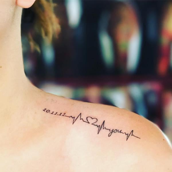Life in Motion: 55 Heartbeat Tattoo Inspirations