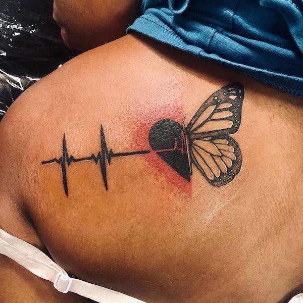 Life in Motion: 55 Heartbeat Tattoo Inspirations