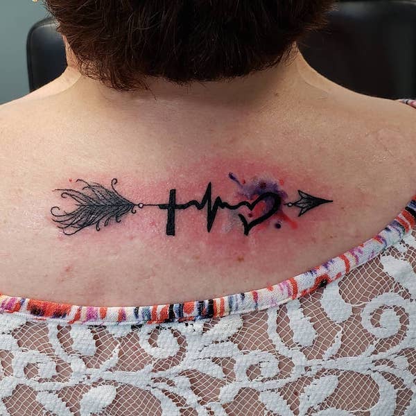 Life in Motion: 55 Heartbeat Tattoo Inspirations
