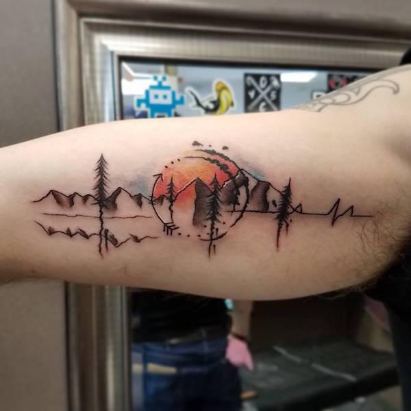 Life in Motion: 55 Heartbeat Tattoo Inspirations