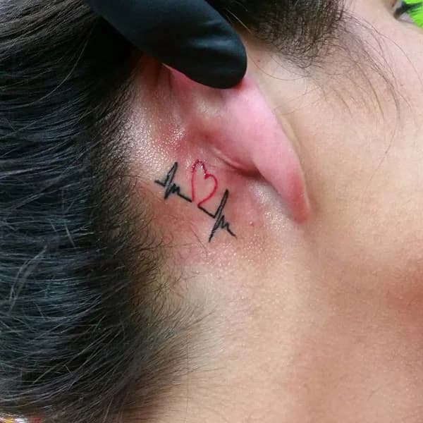 Life in Motion: 55 Heartbeat Tattoo Inspirations
