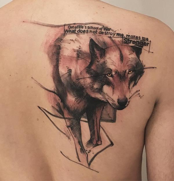 90 Meaningful Wolf Tattoo Ideas that will Blow Your Mind