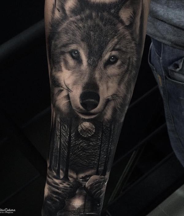 90 Meaningful Wolf Tattoo Ideas that will Blow Your Mind