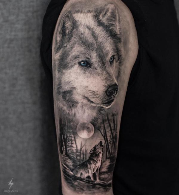 90 Meaningful Wolf Tattoo Ideas that will Blow Your Mind