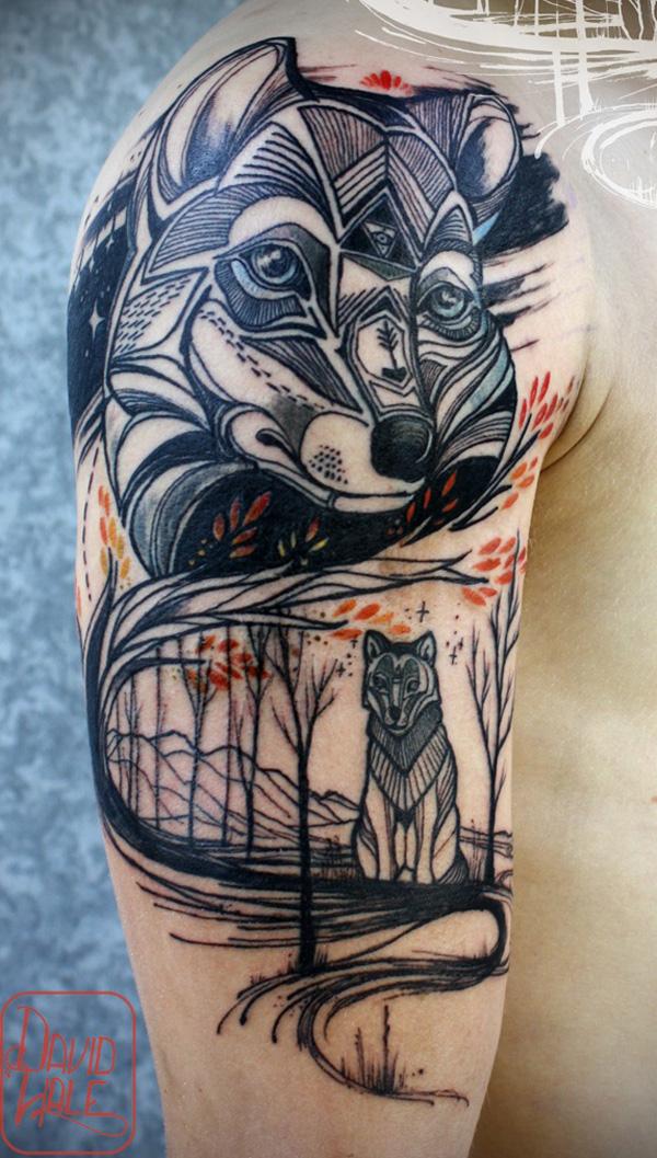 90 Meaningful Wolf Tattoo Ideas that will Blow Your Mind