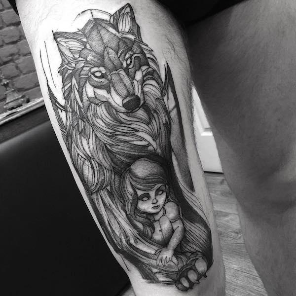 90 Meaningful Wolf Tattoo Ideas that will Blow Your Mind