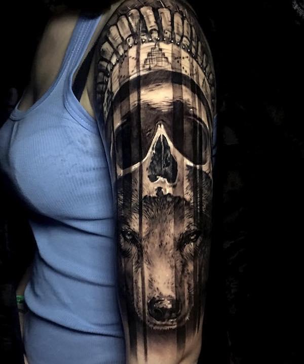 90 Meaningful Wolf Tattoo Ideas that will Blow Your Mind