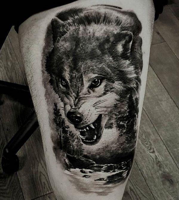 90 Meaningful Wolf Tattoo Ideas that will Blow Your Mind